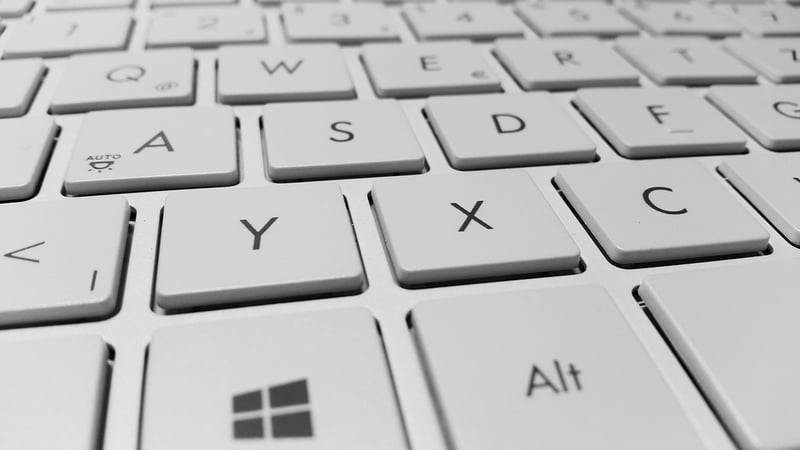 Working on Computer